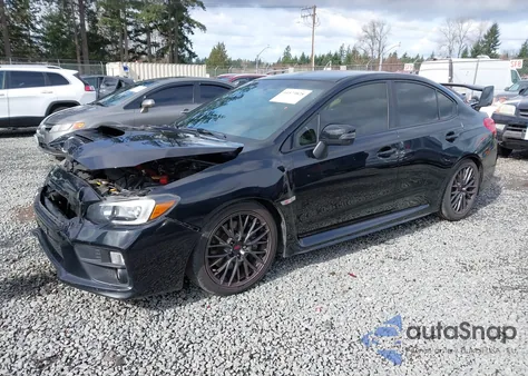 2017 Subaru Wrx Sti z USA, uszkodzony, nr VIN JF1VA2V65H9802519
